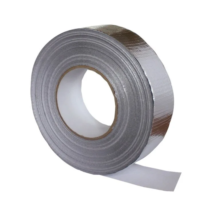 LMS, Aluminijski trak s mrežicom od staklenih vlakana 50 mm x 50 m, 150 mikrona.