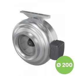 Radialni cevni ventilator MARS GDF 200 – zmogljiva industrijska rešitev