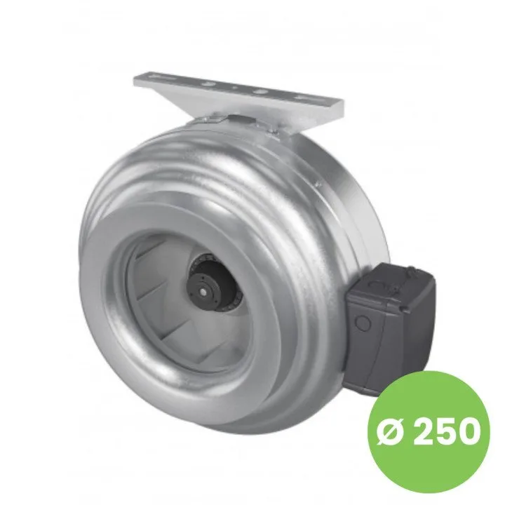 Radialni cevni ventilator MARS GDF 250 – za velike sisteme