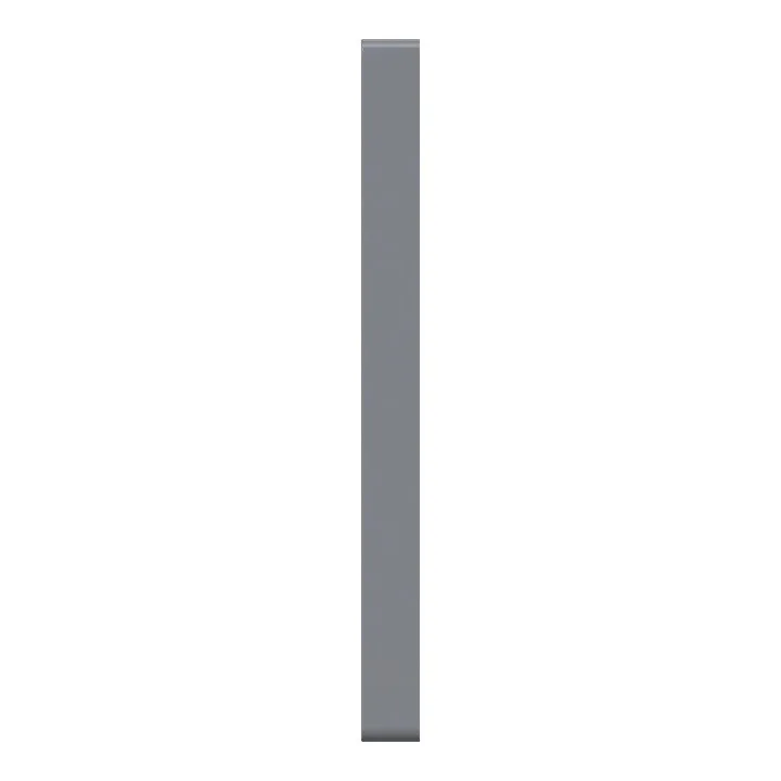 4141K35,5F grey, Izpušna rešetka z težnostnimi loputami 410x410 s prirobnico D355, siva, ASA plastik 