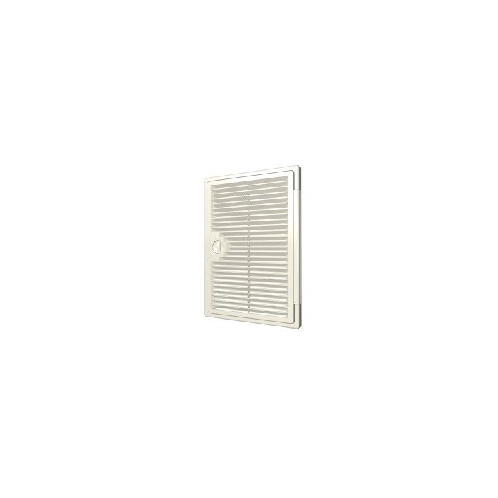 Dekofot ventilacijska revizijska vrata 300x400 s ručkom, kromirana, za uredan pristup instalacijama