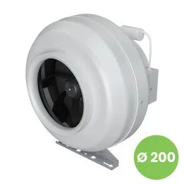 CYCLONE-EBM 200, Plastični centrifugalni kanalski ventilator za dovod in odvod zraka BB D200