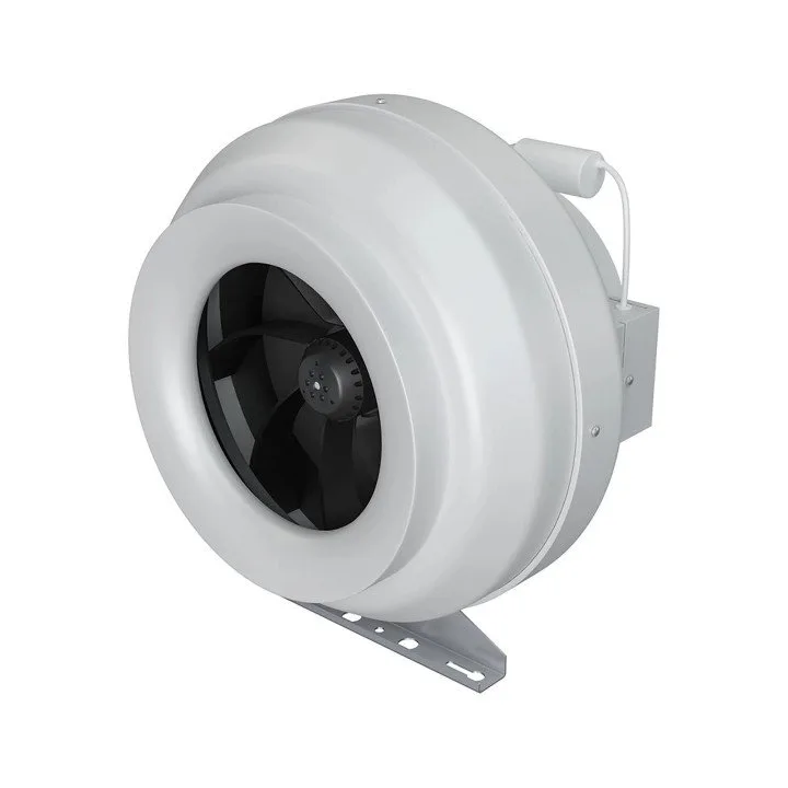CYCLONE-EBM 250, Plastični centrifugalni kanalski ventilator za dovod in odvod zraka BB D250