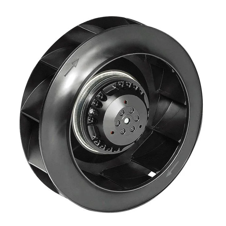 CYCLONE-EBM 250, Plastični centrifugalni kanalski ventilator za dovod in odvod zraka BB D250