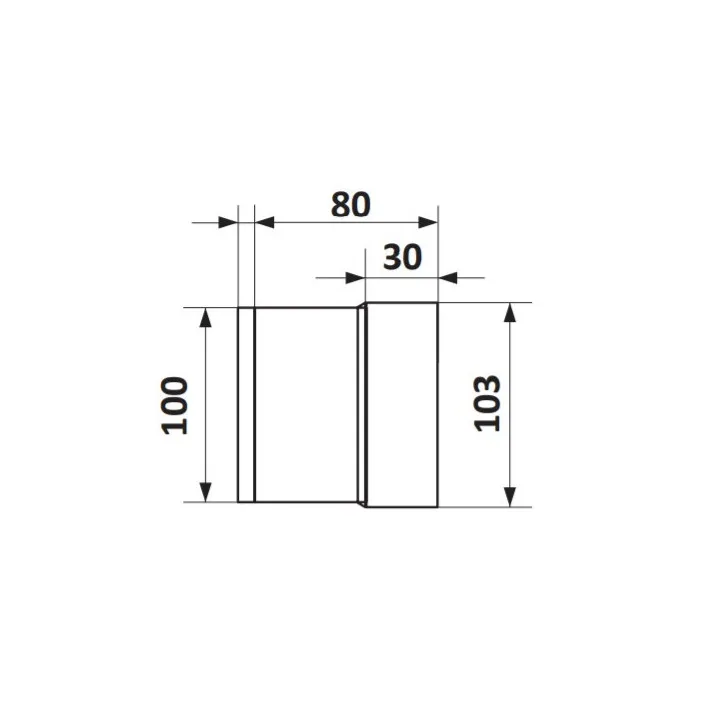 Varčen cevni ventilator 100 mm, 12V za prostore z visoko vlago