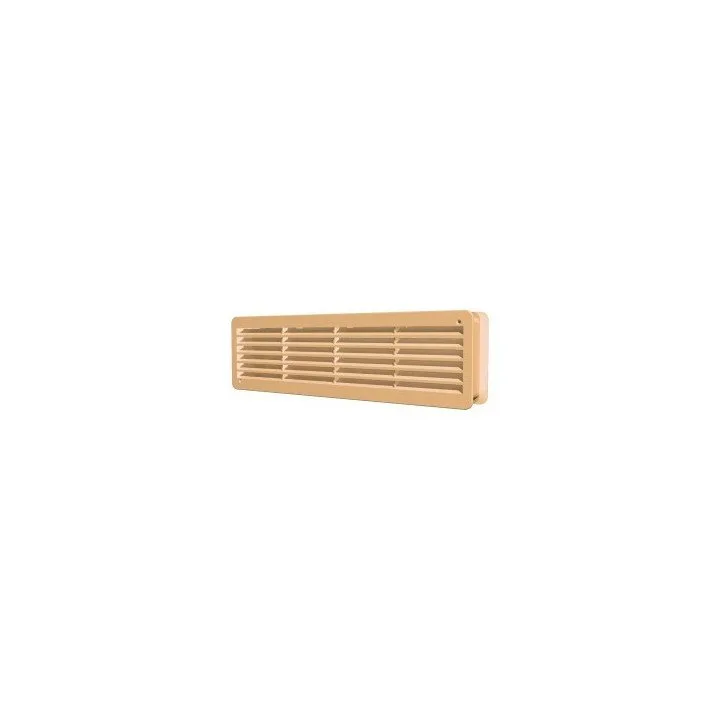 Odvojiva ventilacijska rešetka 450x131, 2 komada, bež, polipropilen