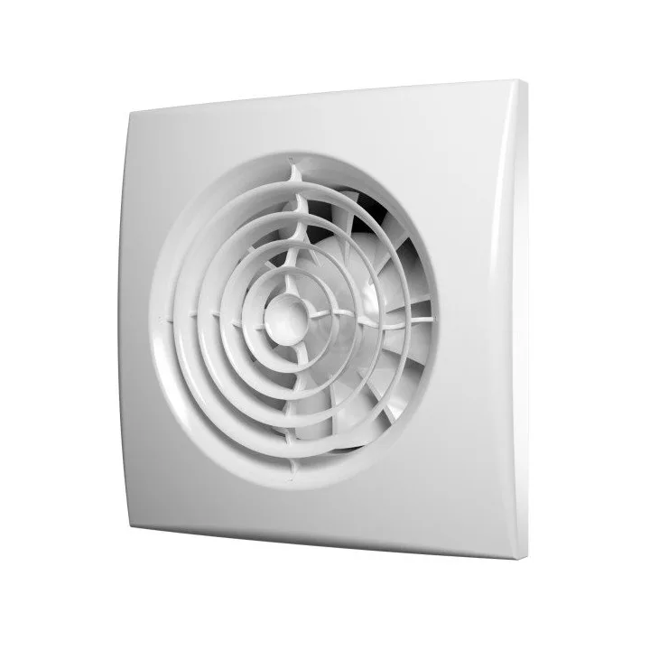 Kopalniški ventilator s časovnikom in povratno loputo D100 - Akvavent
