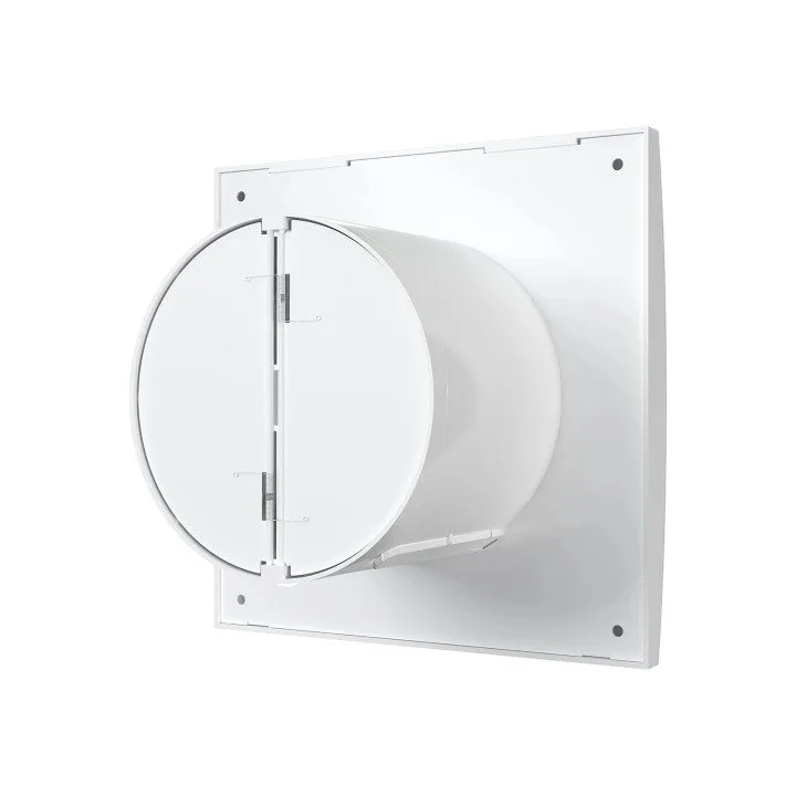 Tihi ventilator za kopalnico s senzorjem vlage in časovnikom fi 100 mm
