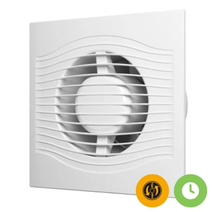 SLIM 4C MR Aksialni ventilator s časovnikom in senzorjem svetlobe D100