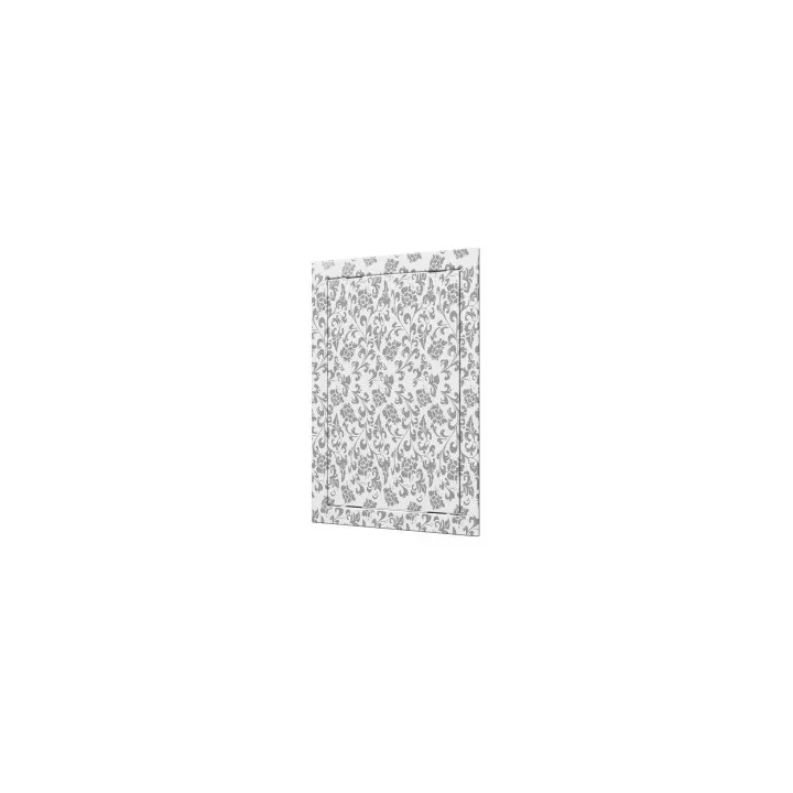 L1515 bijeli dizajn, L1515 bijeli, klizna revizijska vrata168x168 s prirubnicom 146x146 xBS, ukras