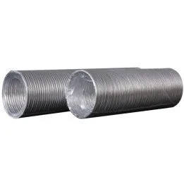 10VA ULTRA, Aluminijasti fleksibilni valoviti zračni kanal, D do 3,1 m, premer 100 mm 