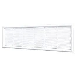 2307DP brown, Snemljiva prezračevalna rešetka 227x67 rjava