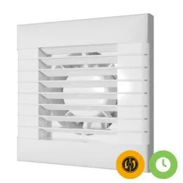 Tihi kopalniški ventilator Euro 4A z avtomatsko loputo 100 mm, ugodno