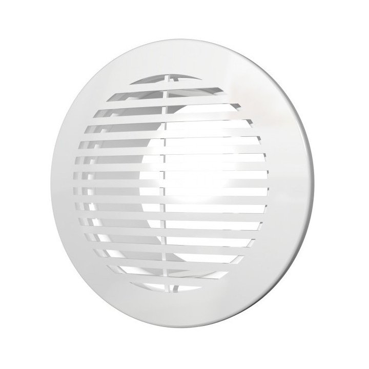 Prezračevalna rešetka okrogla D145 s prirobnico D100 10RKF, slika 2 v galeriji