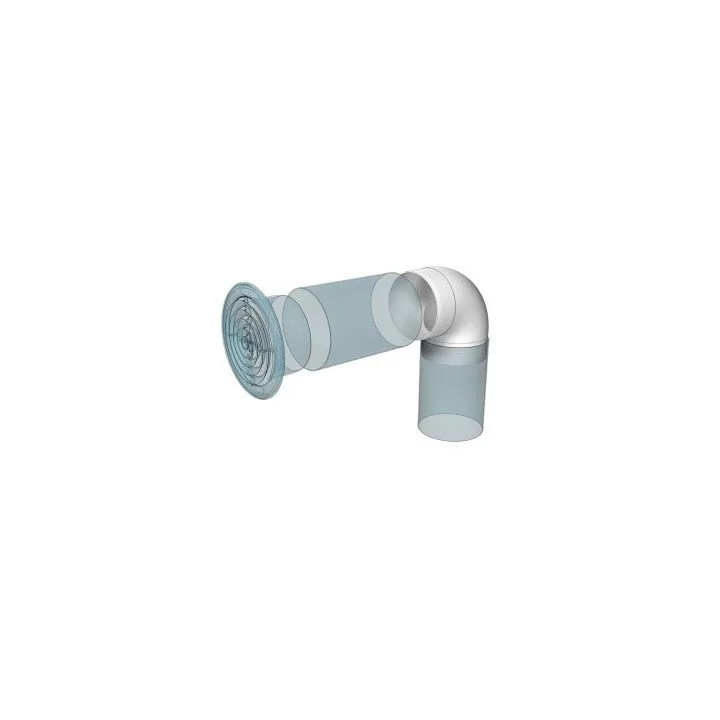 15KKP, Round elbow 90° D150