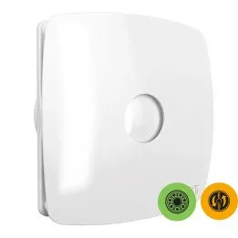 Tih in zmogljiv ventilator za kopalnice in kuhinje fi 100 mm, RIO 4C