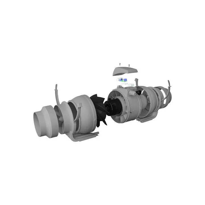 TYPHOON 100 2SP osni cevni ventilator – 2 hitrosti, IP44