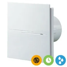 Tihi in Energetsko Varčni kopalniški ventilator Quiet-Q Style TH