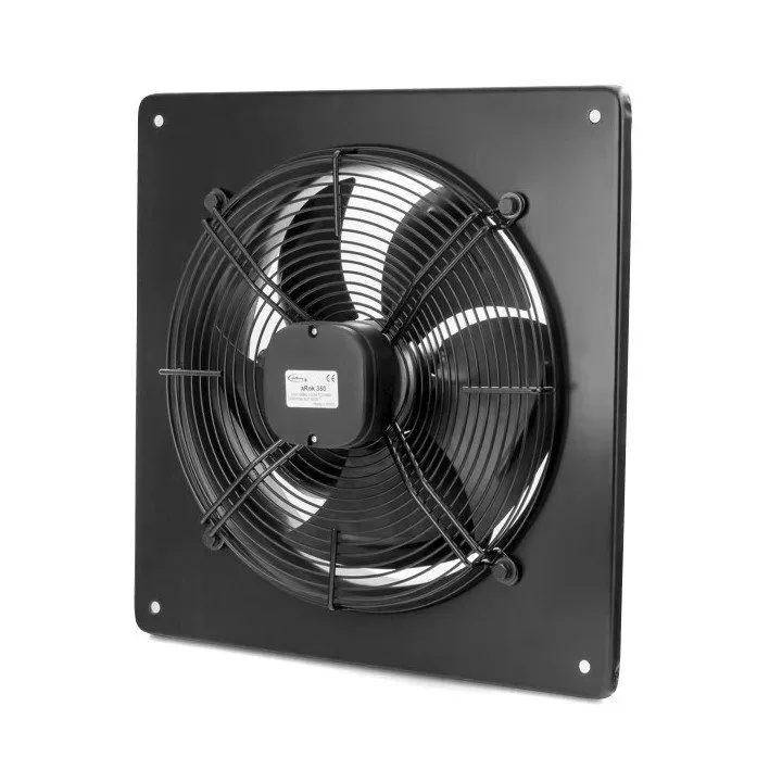 Visokozmogljiv stenski industrijski aksialni ventilator 630 mm