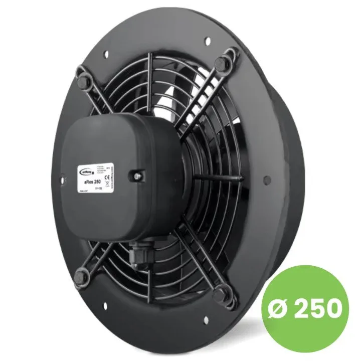 Industrijski ventilator za prezračevanje 250 mm, aRos 250