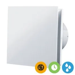 Eleganten kopalniški ventilator z zaprtim panelom