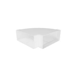 Horizontalni kut 90° za pravokutni kanal 220x90mm, 922KGP
