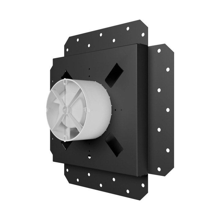 Terrific 4c matt black – skriveni kupaonski ventilator