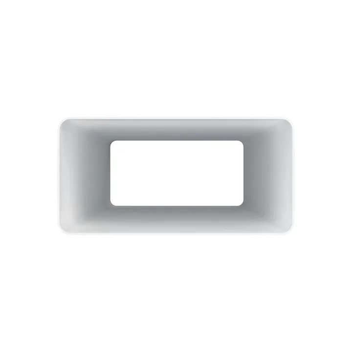 Pravokotna cev za prezračevanje in nape 220x90mm in dolžine 1m