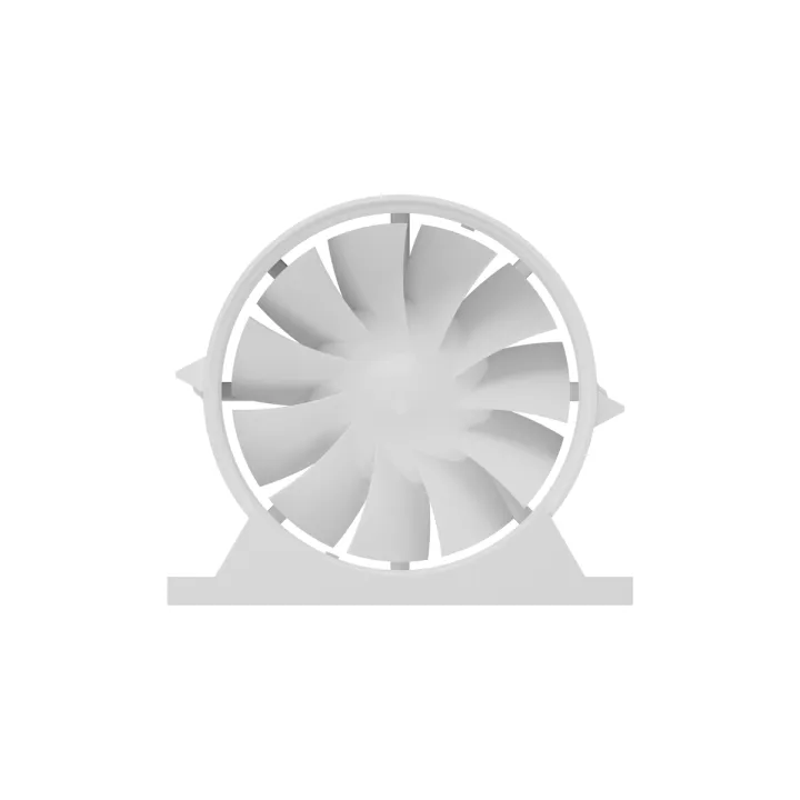 PRO 5, Kanalski aksialni ventilator za dovod in odvod zraka s pritrdilnim kompletom BB D125