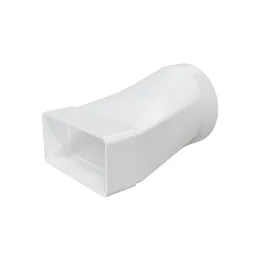 612SP10KP, Ekscentrični spojnik med pravokotnim kanalom 60x120 in okroglim kanalom D100