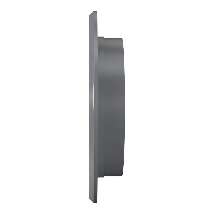 Prezračevalna rešetka zunanja okrogla D130 s prirobnico D100 10RKN grey