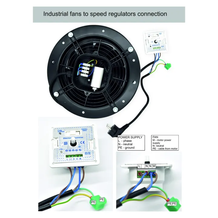 Regulator hitrosti 1 A za ventilatorje