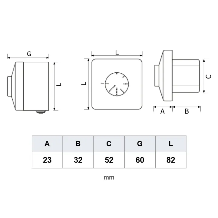 Regulator brzine 1 A za ventilatore