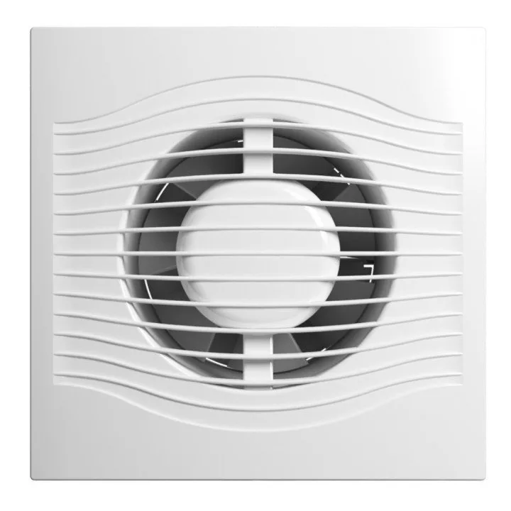SLIM 6C, Aksialni ventilator s povratno loputo BB D150