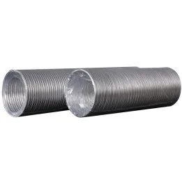 08VA, Aluminijasti fleksibilni valoviti zračni kanal, D do 3 m, premer 80 mm 
