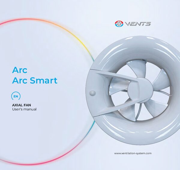 VENTS Arc Smart - Navodila za uporabo